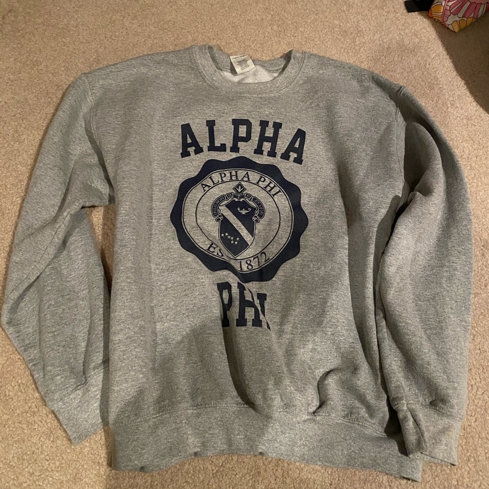 Greg alpha phi crew neck
